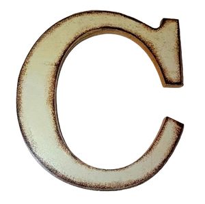 NEW 6 Inch Classic Font Letter "C"